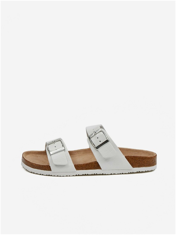 Orsay Beli ženski natikači ORSAY