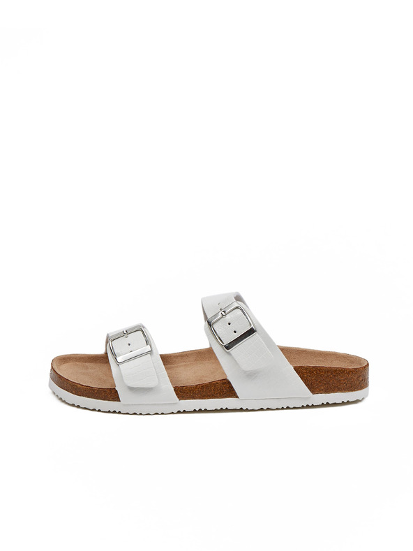 Orsay Beli ženski natikači ORSAY