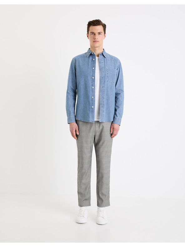 Celio Sive moške hlače Celio Gocarre