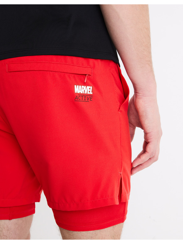 Celio Rdeče športne hlače Celio Marvel - Iron Man
