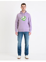 Celio Svetlo vijolična moška majica Celio Ghostbusters