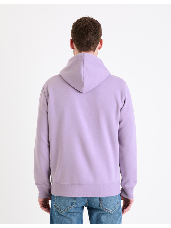 Celio Svetlo vijolična moška majica Celio Ghostbusters