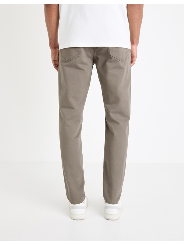 Celio Bež moške hlače Celio Gofive
