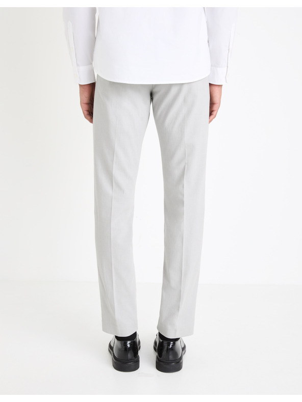 Celio Svetlo sive moške hlače chino Celio Gosi