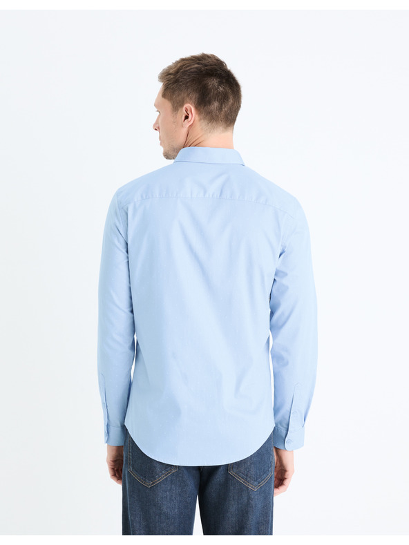 Celio Svetlomodra moška majica Celio Gaop