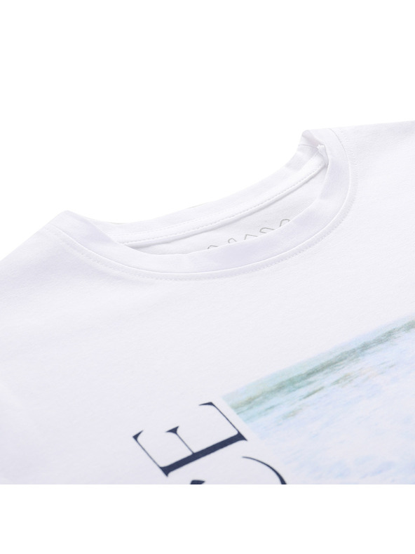 NAX Bela ženska majica NAX NERGA