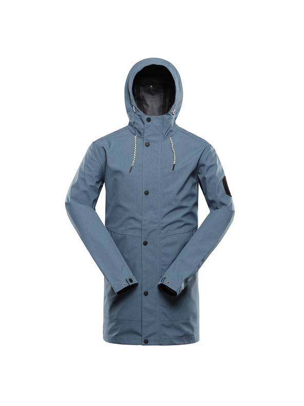 ALPINE PRO Modri moški nepremočljivi plašč ALPINE PRO PERFET