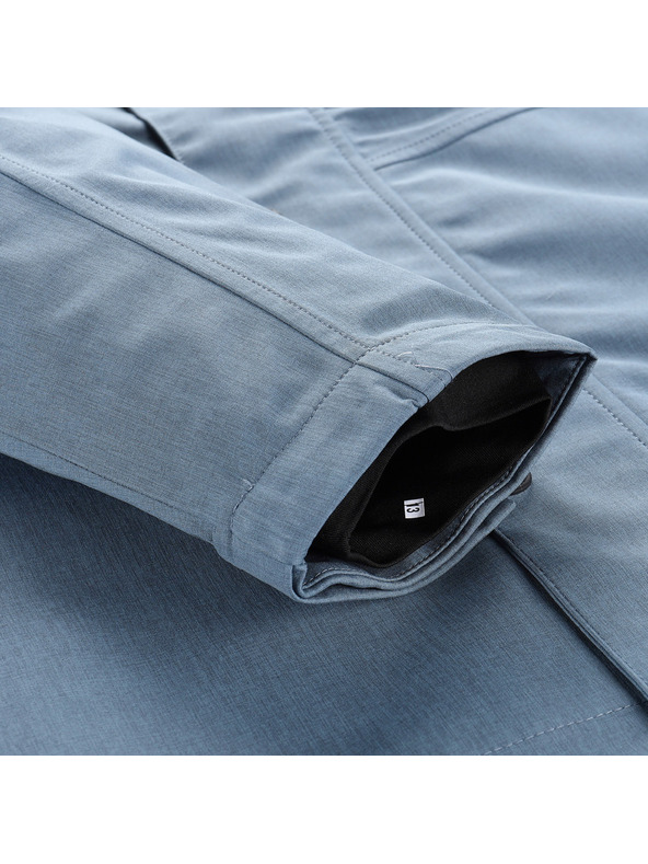 ALPINE PRO Modri moški nepremočljivi plašč ALPINE PRO PERFET