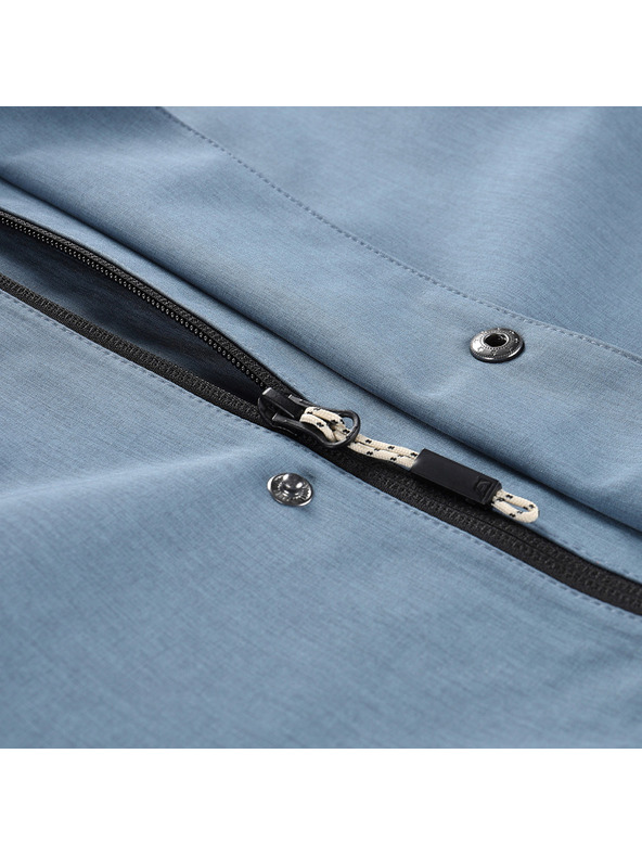 ALPINE PRO Modri moški nepremočljivi plašč ALPINE PRO PERFET