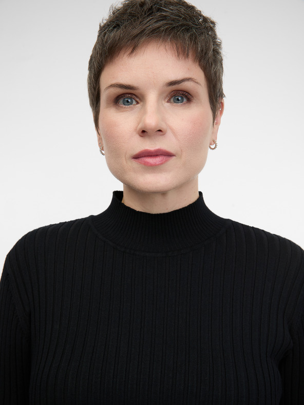 Orsay Črn ženski lahek pulover ORSAY