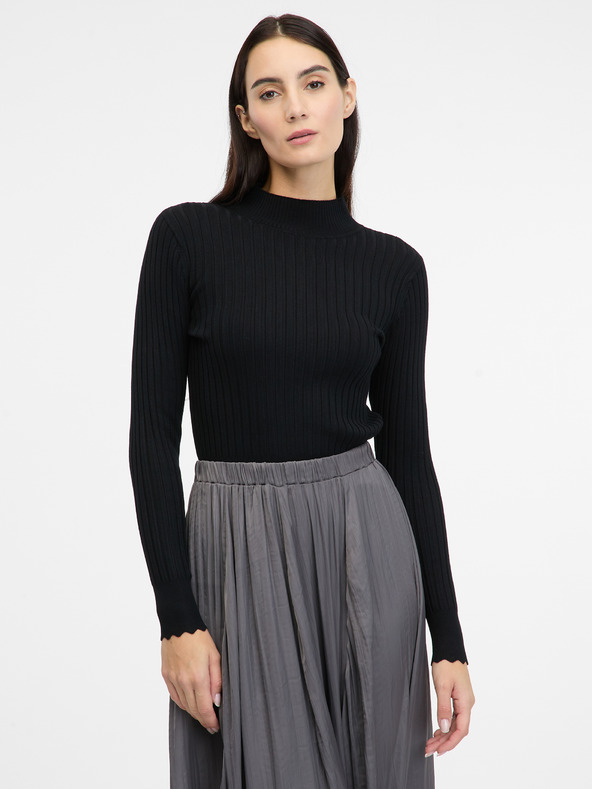 Orsay Črn ženski lahek pulover ORSAY