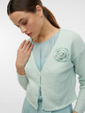 Orsay Menthol ženska jopica z mešanico volne ORSAY