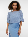 Orsay svetlo modra ženska cvetlična bluza ORSAY