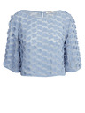 Orsay svetlo modra ženska cvetlična bluza ORSAY