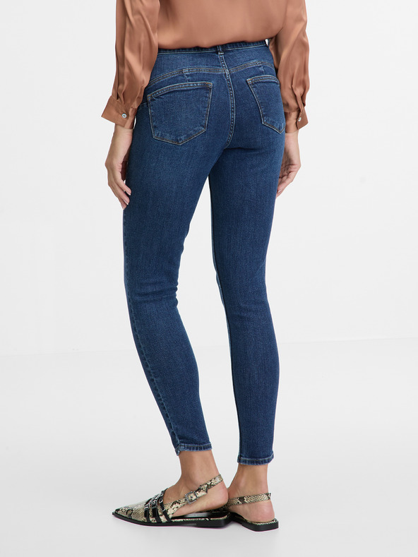 Orsay Temno modre ženske jeggins kavbojke ORSAY