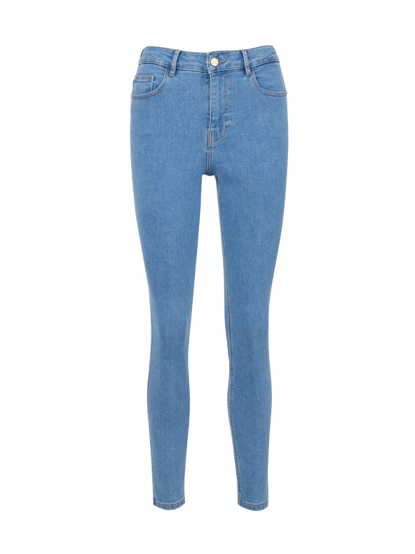 Orsay Svetlo modre ženske skinny fit kavbojke ORSAY