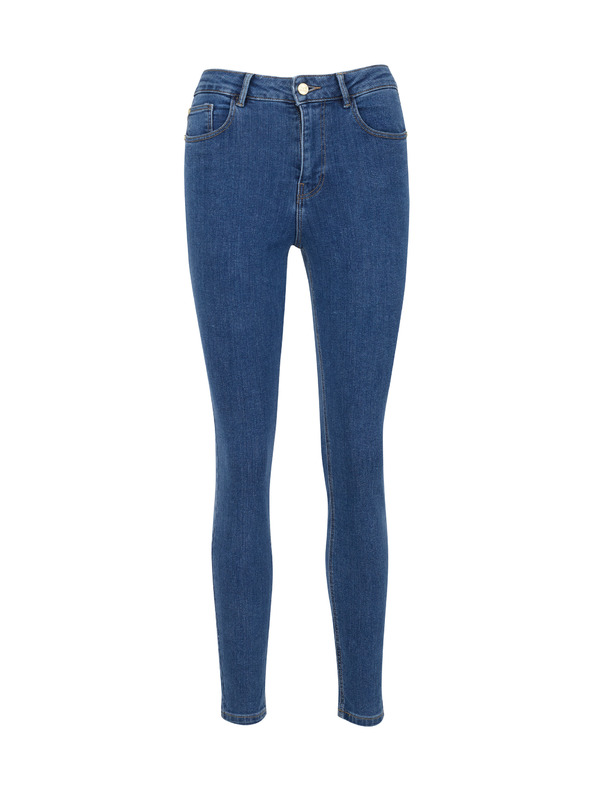 Orsay Modre ženske kavbojke ozkega kroja ORSAY