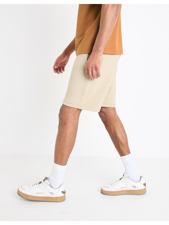 Celio Bež Moške športne hlače Celio Toshort