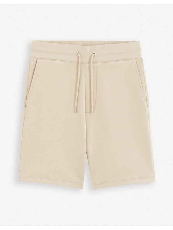 Celio Bež Moške športne hlače Celio Toshort