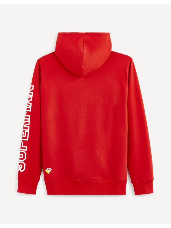 Celio Rdeča moška majica s potiskom Celio Lvemansw