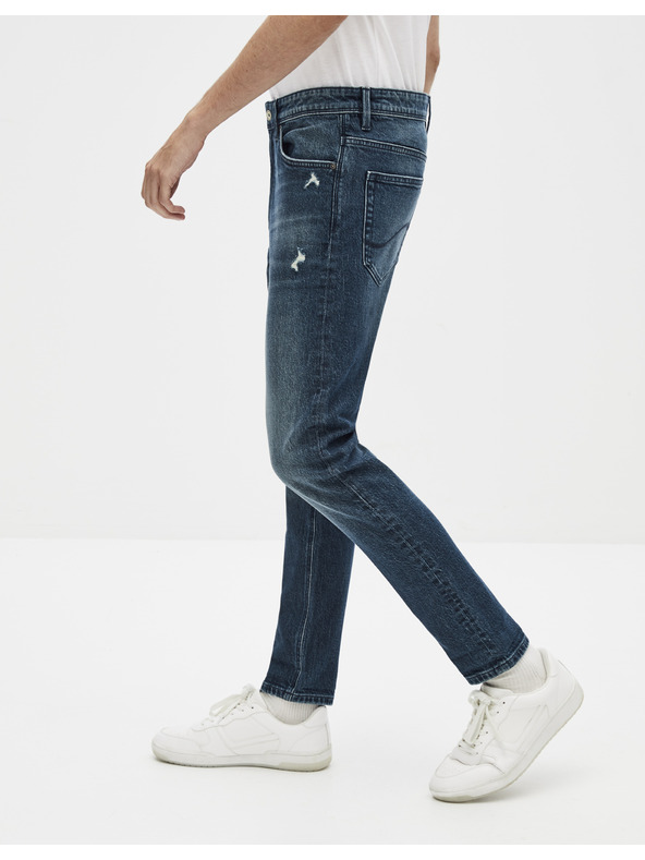 Celio Temno modre ravne kavbojke Celio Sonewfit
