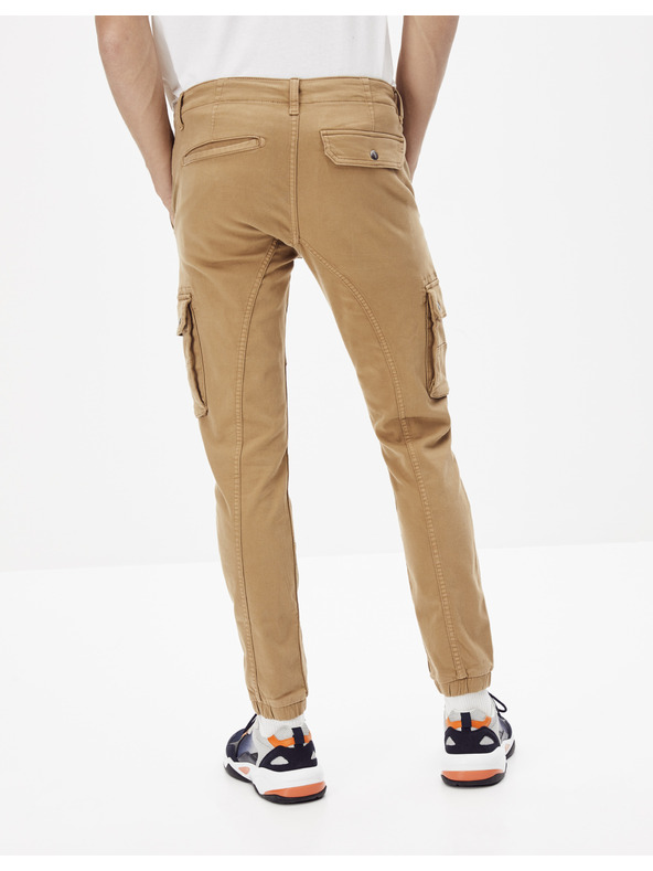 Celio Bež hlače Celio Nolyte