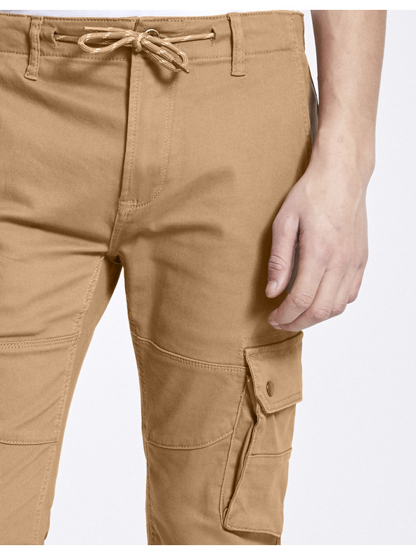 Celio Bež hlače Celio Nolyte