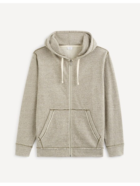 Celio Svetlo siva osnovna jopa Celio Vemoulino