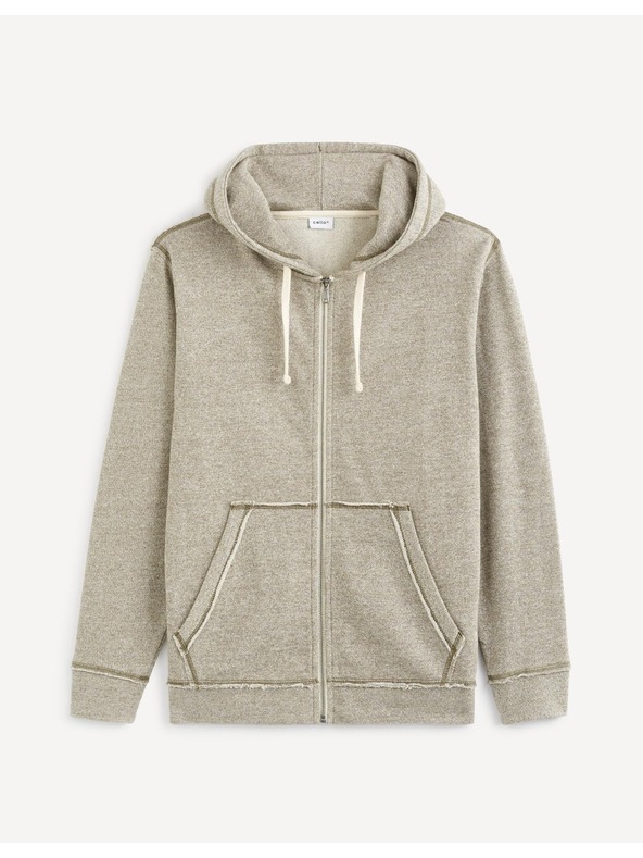 Celio Svetlo siva osnovna jopa Celio Vemoulino