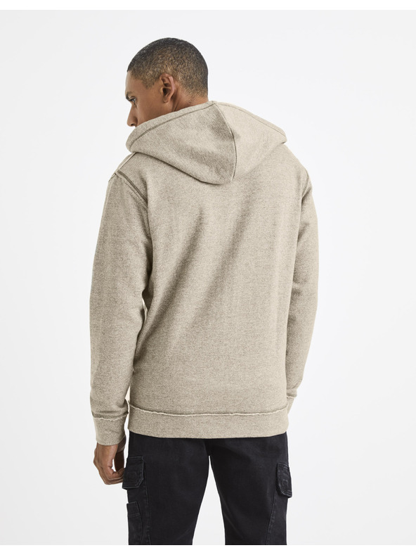 Celio Svetlo siva osnovna jopa Celio Vemoulino