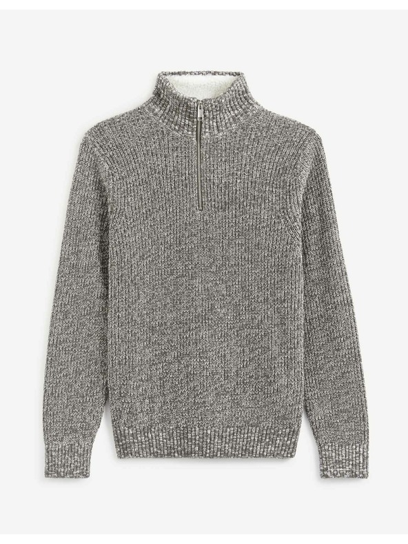 Celio Bela in siva moška jopa Celio Veviking