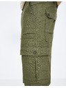 Celio Kaki moške hlače Celio za hlače z naramnicami