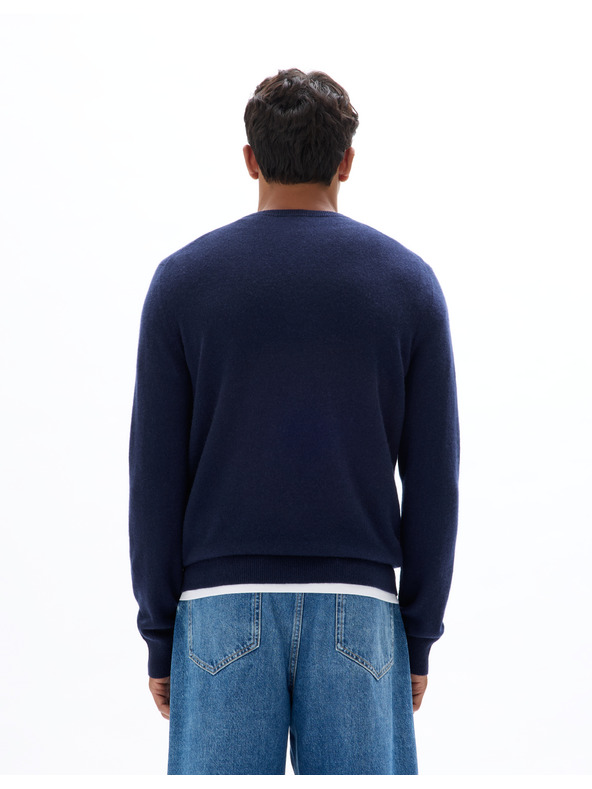 Celio Temno modra moška jopa iz kašmirja Celio Jecloud