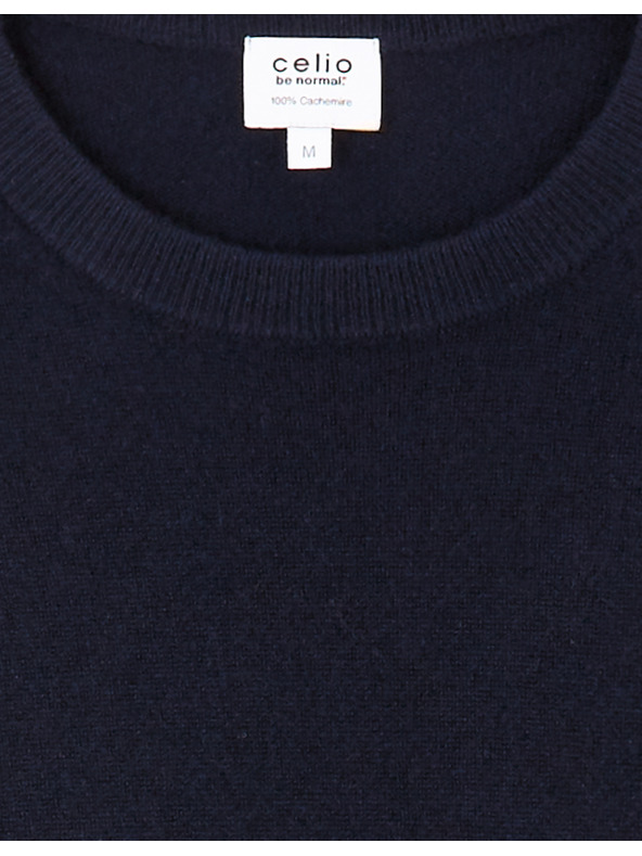 Celio Temno modra moška jopa iz kašmirja Celio Jecloud