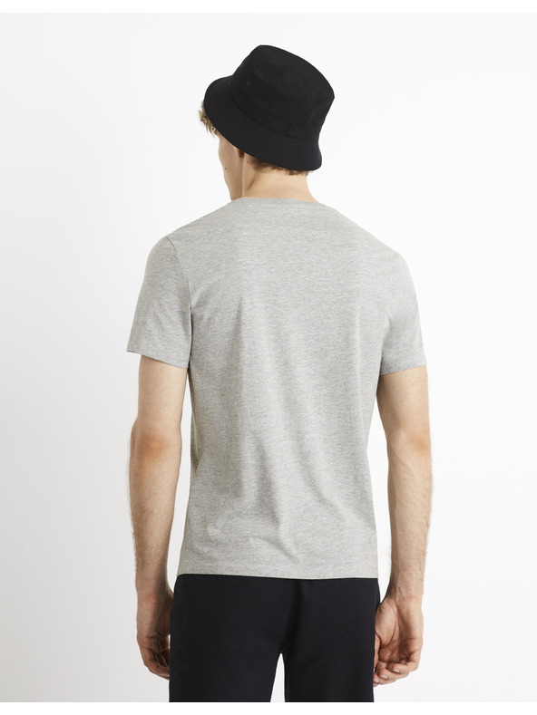 Celio Celio Cevinty Monte Carlo siva bombažna majica