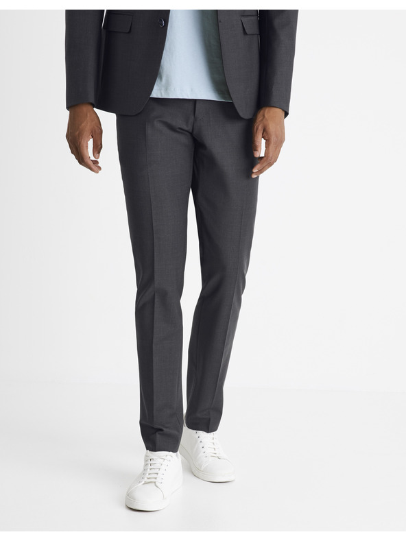 Celio Temno sive moške formalne hlače Celio Colexus