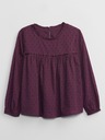 GAP Detská nariasená blúzka GAP