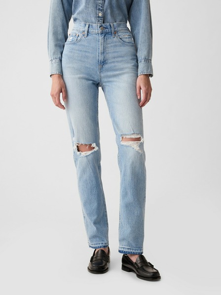 GAP Jeans hlače straight High Rise Cheeky GAP