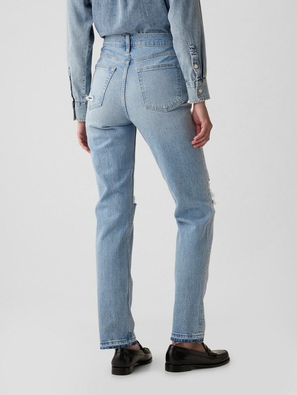 GAP Jeans hlače straight High Rise Cheeky GAP