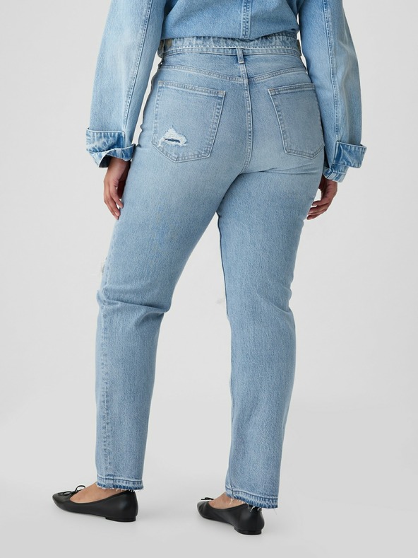 GAP Jeans hlače straight High Rise Cheeky GAP