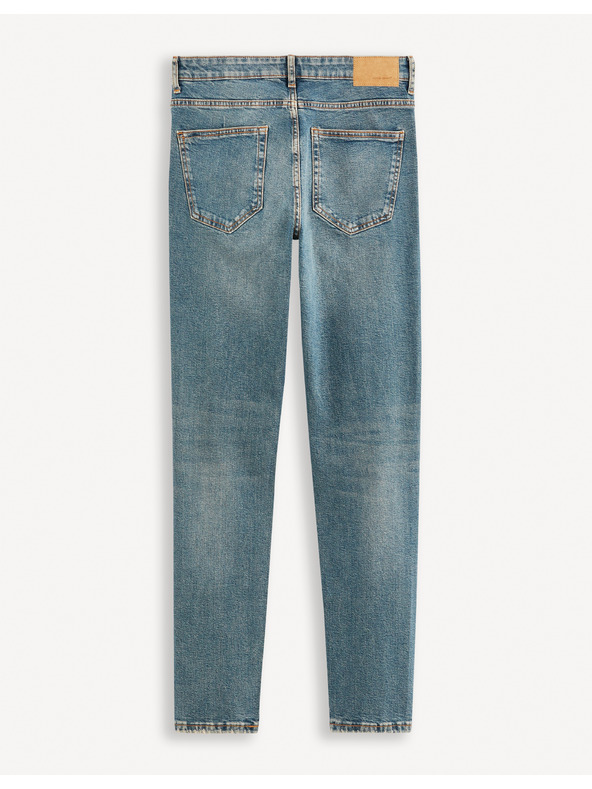 Celio Modre moške kavbojke ozkega kroja Celio Fostroy