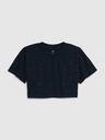 GAP Detské crop tričko GAP