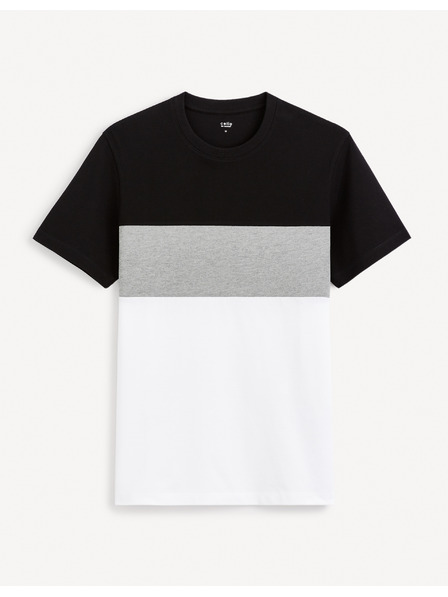 Celio Bela in črna moška srajca Celio Febloc