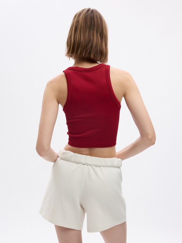GAP Športový crop top GapFit Seamless Rib GAP