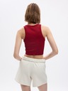 GAP Športový crop top GapFit Seamless Rib GAP