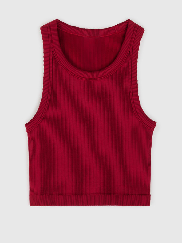 GAP Športový crop top GapFit Seamless Rib GAP