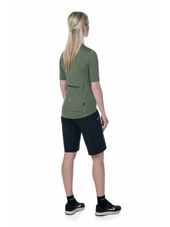 Kilpi Ženska kolesarska majica Kilpi MEARIL v barvi kakija