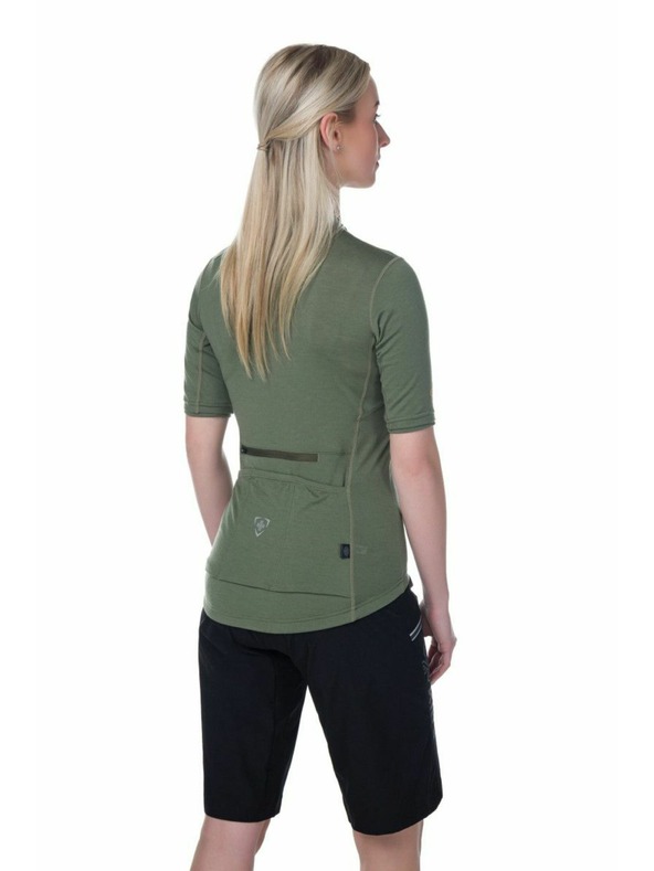 Kilpi Ženska kolesarska majica Kilpi MEARIL v barvi kakija