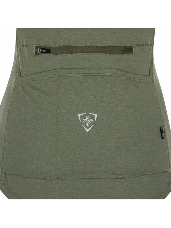 Kilpi Ženska kolesarska majica Kilpi MEARIL v barvi kakija