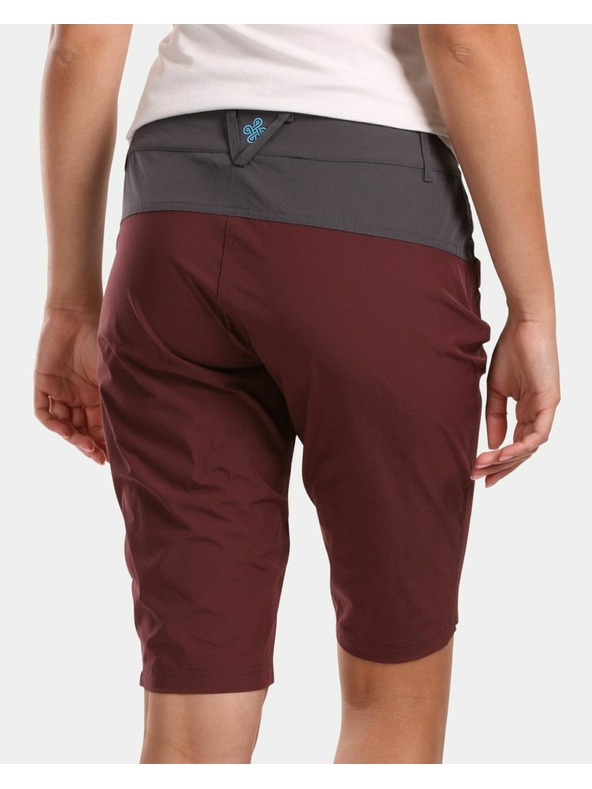 Kilpi Ženske športne hlače Kilpi Sylane-W v bordo barvi